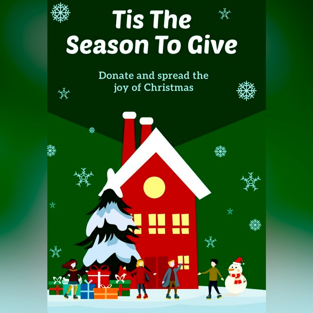 Starting now -December 23ed every order will be helping raise money to give